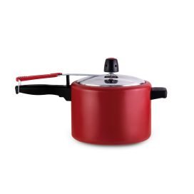 Panela pressão fi aluminio 4,5l antiaderente vermelho