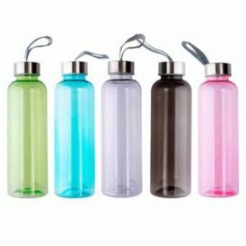 Garrafa 550ml Plastico E Metal  (1 Unidade)