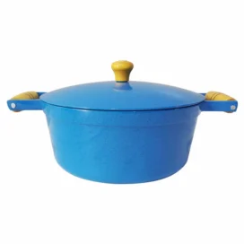 Cacarola Azul Aluminio Grosso