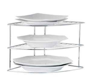 Prateleira canto organizador reforcado cromado