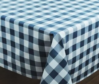 Toalha De Mesa Termica Chessmate Azul 1,40m largura