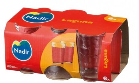 Jogo Copo vidro Laguna 265 ml c/6