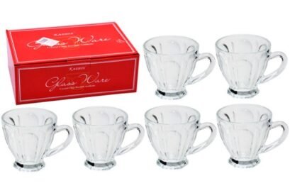 Xicara Vidro Transparente C06