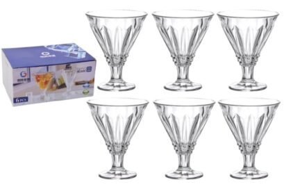 TACA VIDRO TRANSPARENTE SOBREMESA C06 215ML