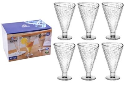 TACA VIDRO TRANSPARENTE SOBREMESA C06 265ML