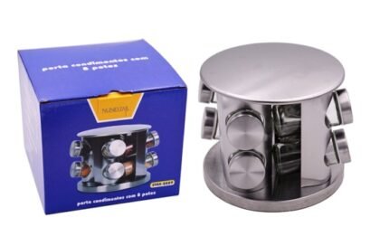 PORTA TEMPERO VIDRO METAL C08