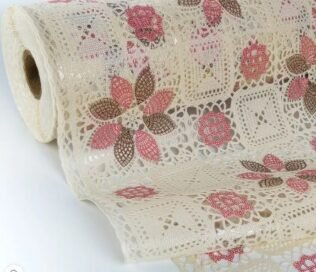 CAMINHO DE MESA COLORIDO MOD585R 50CM POR METRO