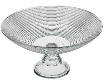 centro de mesa de vidro espiral c/pe