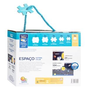 Quebra cabeça Todolivro Play Espaço Qc 6 anos - Imagem 9