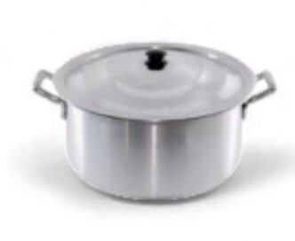 Caçarola aluminio polido n26 7L