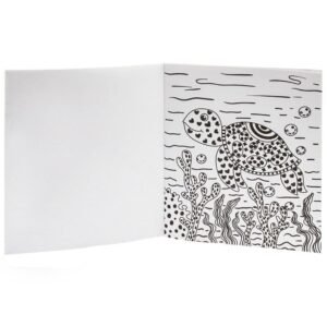 Animais Marinhos ? Colorir com Água Infantil Divertido - Imagem 3