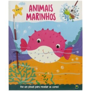 Animais Marinhos ? Colorir com Água Infantil Divertido - Imagem 21
