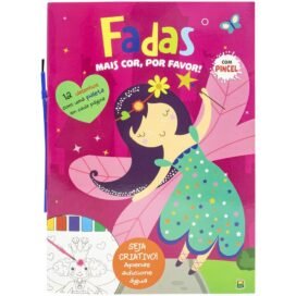 Livro Mágico com Água ✨ Fadas Divertido Infantil