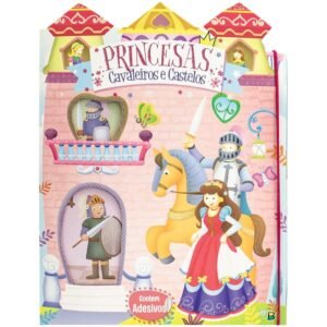 Crie e Brinque ✨ Princesas Cavaleiros com Adesivos - Imagem 1