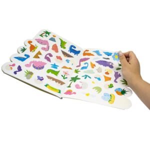 Dinossauro ? Livro de Colorir e Atividades com Adesivos - Imagem 6