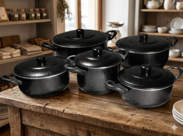 JG. CACAROLA 5 pcs TD CRAQUEADA