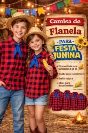 Camisa Xadrez Flanelada