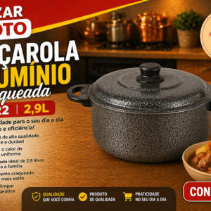 Cacarola aluminio craqueada Nº 22 2,9L