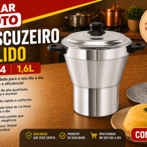 Cuscuzeiro polido - Nº 14 1.6L