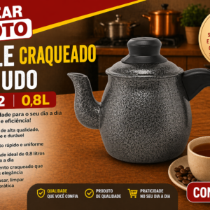 Bule craqueado bojudo Nº 2 0,8L