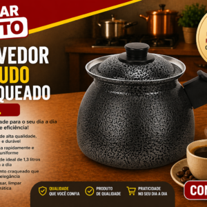 Fervedor bojudo Craqueado 1,3L