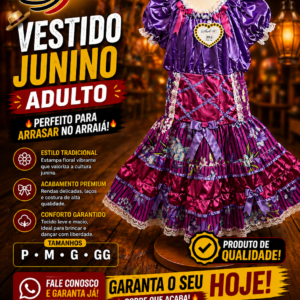 Vestido adulto cetim mini rosa P
