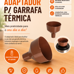 Adaptador p/ garrafa termica