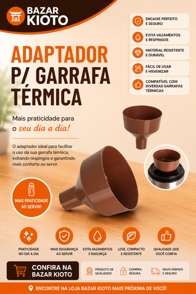 Adaptador p/ garrafa termica