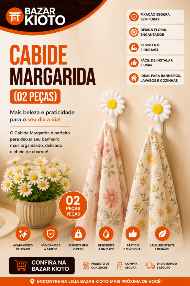 CABIDE MARGARIDA (02 PECAS)